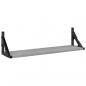 Preview: Wandregale 2 Stk. Grau Sonoma 60x15x15,5 cm