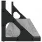 Preview: Wandregale 2 Stk. Grau Sonoma 60x15x15,5 cm