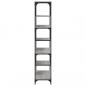 Preview: Bücherregal Grau Sonoma 81x36x176 cm Holzwerkstoff