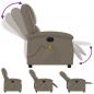 Preview: Massagesessel Cappuccino-Braun Kunstleder
