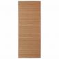Preview: Teppich Bambus Braun Rechteckig 80x300 cm