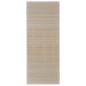 Preview: Teppich Bambus Natur Rechteckig 80x200 cm