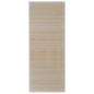 Preview: Teppich Bambus Natur Rechteckig 150x200 cm