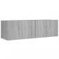Preview: 8-tlg. TV-Schrank-Set Grau Sonoma Holzwerkstoff