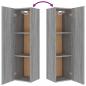 Preview: 8-tlg. TV-Schrank-Set Grau Sonoma Holzwerkstoff