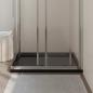 Preview: Duschtasse ABS Rechteckig Schwarz 80x90 cm