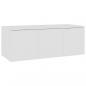 Preview: TV-Schrank Weiß 80x34x30 cm Holzwerkstoff