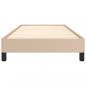 Preview: Bettgestell Cappuccino-Braun 90x200 cm Kunstleder