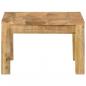 Preview: Couchtisch 55x55x35 cm Massivholz Mango
