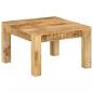 Preview: Couchtisch 55x55x35 cm Massivholz Mango