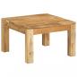 Preview: Couchtisch 55x55x35 cm Massivholz Mango