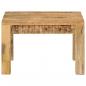 Preview: Couchtisch 55x55x35 cm Massivholz Mango