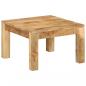 Preview: Couchtisch 55x55x35 cm Massivholz Mango