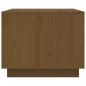 Preview: Couchtisch Honigbraun 80x50x40 cm Massivholz Kiefer