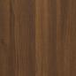 Preview: Bücherregal 5 Fächer Braun Eiche 40x24x175 cm Holzwerkstoff