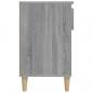 Preview: Schuhregal Grau Sonoma 102x36x60 cm Holzwerkstoff