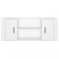 Preview: TV-Schrank Weiß 100x35x40 cm Holzwerkstoff