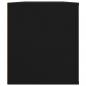 Preview: TV-Schrank Schwarz 100x35x40 cm Holzwerkstoff