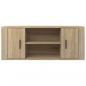 Preview: TV-Schrank Sonoma-Eiche 100x35x40 cm Holzwerkstoff
