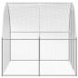 Preview: Outdoor-Hühnerstall 3x6x2 m Verzinkter Stahl