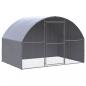 Preview: ARDEBO.de - Outdoor-Hühnerstall 3x2x2 m Verzinkter Stahl