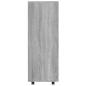 Preview: Kleiderschrank Grau Sonoma 80x40x110 cm Holzwerkstoff