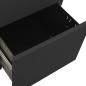 Preview: Aktenschrank mit Rollen Anthrazit 39x45x67 cm Stahl