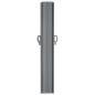 Preview: Ausziehbare Seitenmarkise 160×600 cm Braun