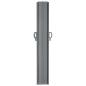 Preview: Ausziehbare Seitenmarkise 160×600 cm Braun