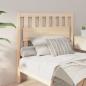 Preview: ARDEBO.de - Bett-Kopfteil 105,5x4x100 cm Massivholz Kiefer