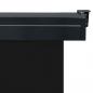 Mobile Preview: Balkon-Seitenmarkise 160 × 250 cm Schwarz