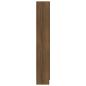 Preview: Bücherregal Braun Eichen-Optik 82,5x30,5x185,5 cm Holzwerkstoff