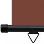 Preview: Balkon-Seitenmarkise 160 × 250 cm Braun