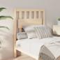 Preview: ARDEBO.de - Bett-Kopfteil 80,5x4x100 cm Massivholz Kiefer