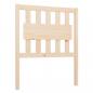 Preview: Bett-Kopfteil 80,5x4x100 cm Massivholz Kiefer