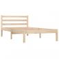 Preview: Massivholzbett Kiefer 90x190 cm