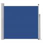 Preview: Ausziehbare Seitenmarkise 170×300 cm Blau