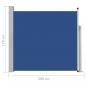 Preview: Ausziehbare Seitenmarkise 170×300 cm Blau