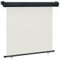Preview: ARDEBO.de - Balkon-Seitenmarkise 170 × 250 cm Creme