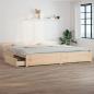 Preview: ARDEBO.de - Bett mit Schubladen 180x200 cm