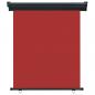 Preview: Balkon-Seitenmarkise 145x250 cm Rot