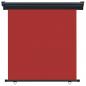 Preview: Balkon-Seitenmarkise 165x250 cm Rot
