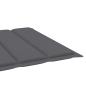 Preview: Sonnenliegen 2 Stk. mit Auflagen Massivholz Akazie