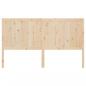 Preview: Kopfteil 155,5x4x100 cm Massivholz Kiefer