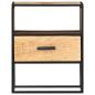 Preview: Nachttisch 40x30x50 cm Massivholz Mango