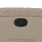 Preview: Relaxsessel Cappuccino-Braun Kunstleder