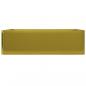 Preview: Waschbecken 41 x 30 x 12 cm Keramik Golden
