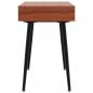 Preview: Computertisch mit Schublade Braun 110x50x75 cm Holzwerkstoff