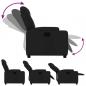 Preview: Relaxsessel Schwarz Stoff