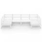 Preview: 6-tlg. Garten-Lounge-Set Massivholz Kiefer